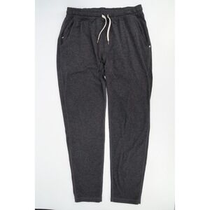 Vuori Ponto Performance Sweatpants Mens Large Charcoal Gray DreamKnit V418